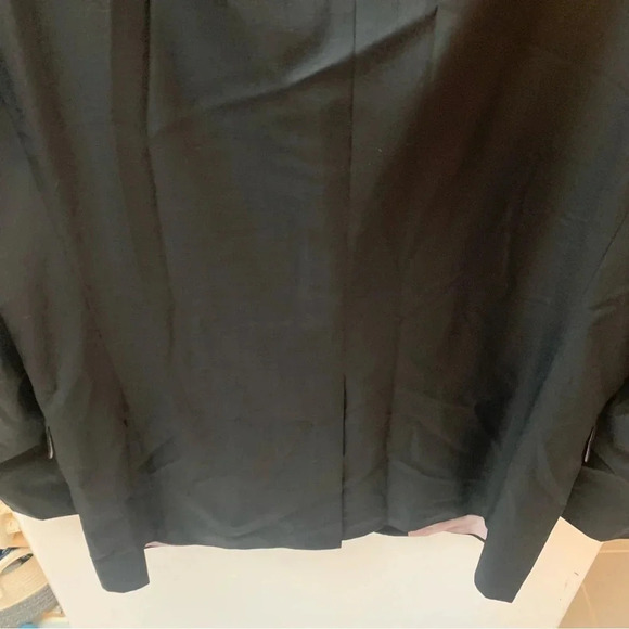 Hugo Boss Black Striped Rossellini Movie Wool Silk Blazer 52 - Picture 8 of 12